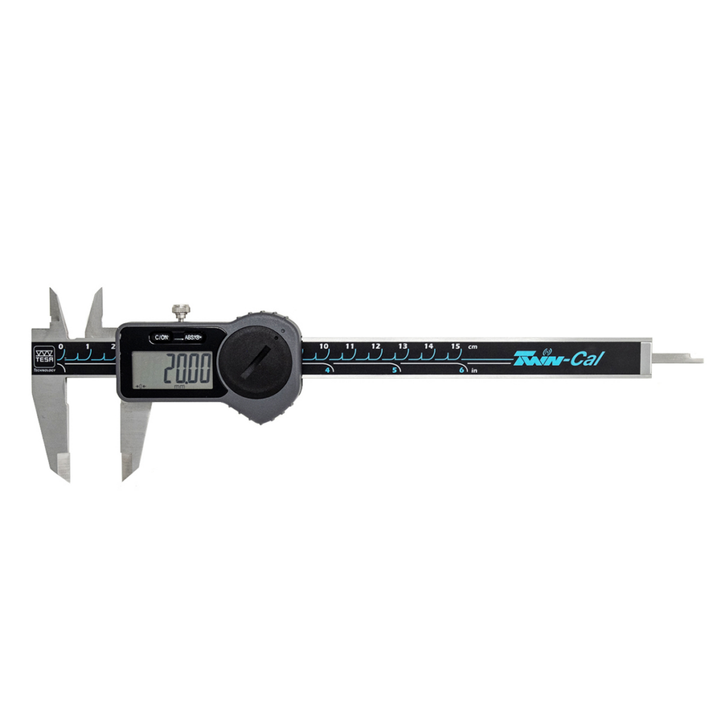 Twin-Cal IP40 Universal Digital Caliper Square Depth Rod 150mm (0-6″)